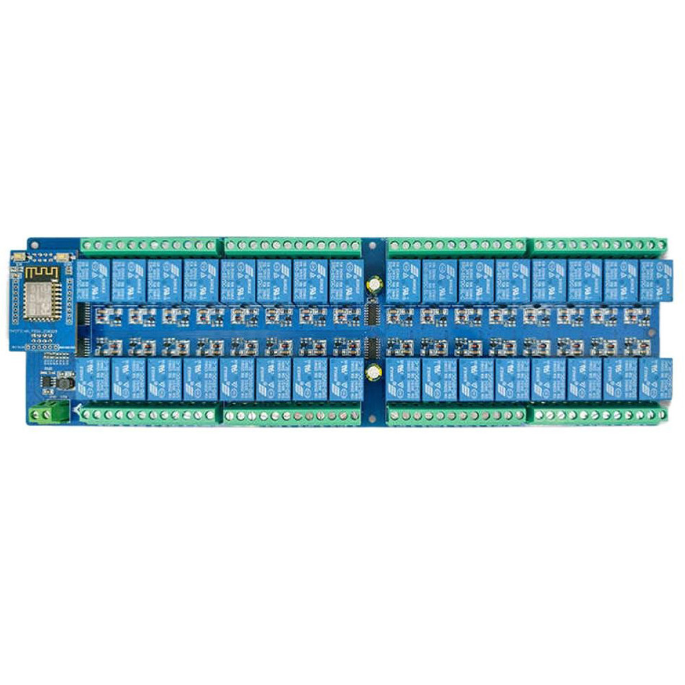 DC5V/DC12V/DC24V ESP-12F 32 Channel Relay Module ESP8266 Development ...