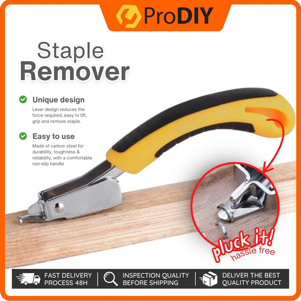 1PC Staple Remover Metal Stapler Removal Tool Heavy Duty Nail Puller ...
