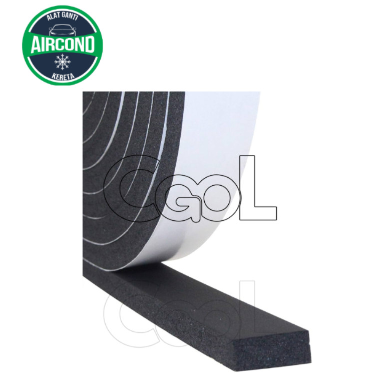 Air Cond Foam Tape 15mm x 25mm x 1000mm (Sponge) 1 Inch Condenser and ...