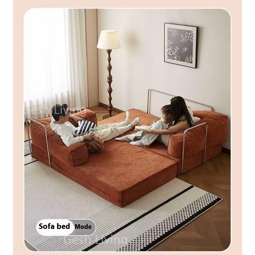 Recliner Compression Sofa Living Room Multifunctional Bedroom Simple ...