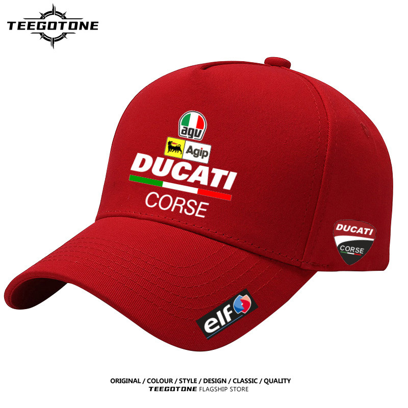 Ducati Corsica Motorcycle Race Surrounding Duck Tongue Hat Outdoor ...