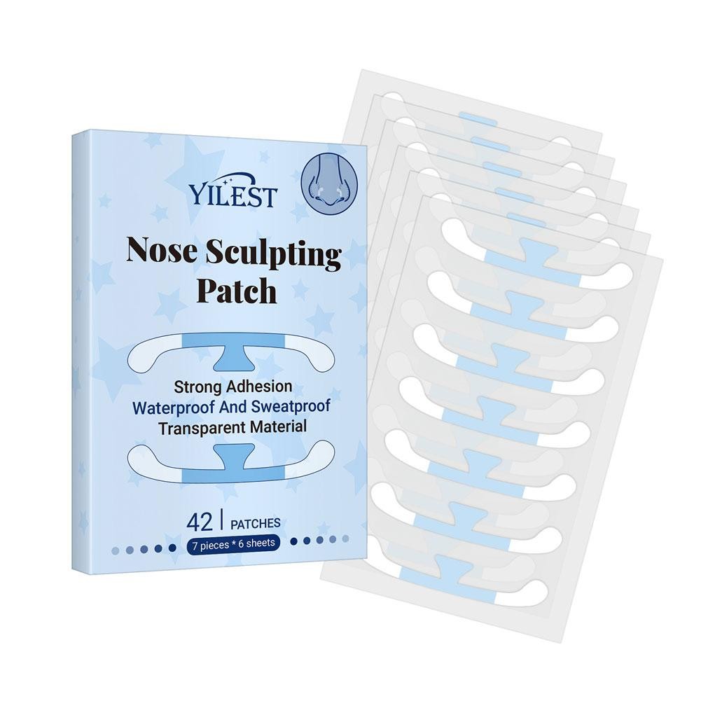 Box Invisible Nose Stickers Non-irritating Shrinking Nose Wing Sticker ...