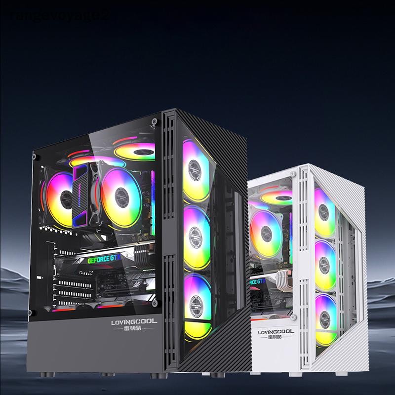 270 Degree Transparent Computer Case PC Tower For ATX M Sg 11134201 7rfhx