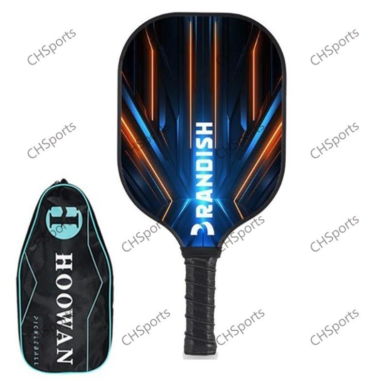 Pickleball Carbon fiber racket, single racket with ball, all age groups ...