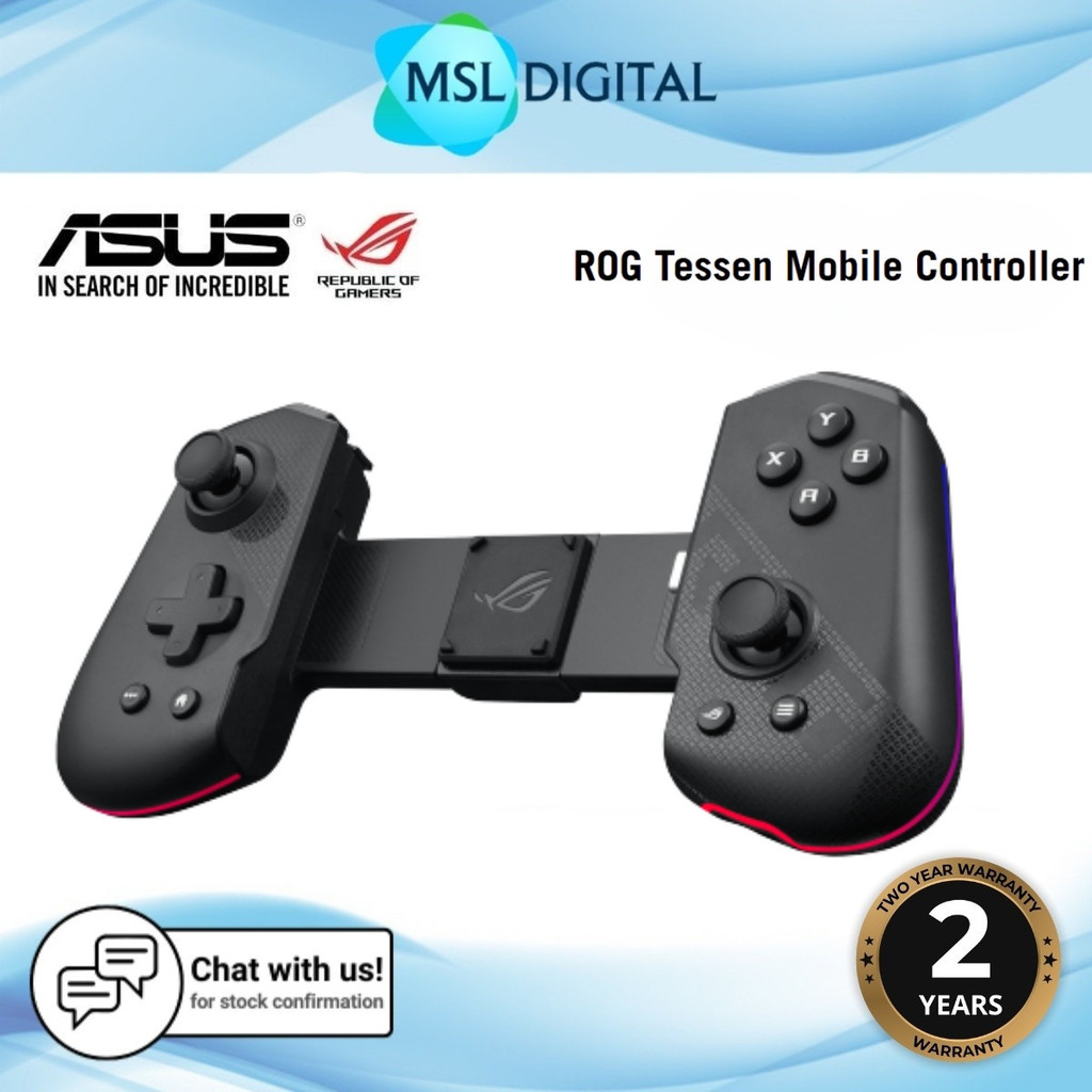 Asus ROG Tessen Mobile Controller Gaming Controller GU200A | Shopee ...