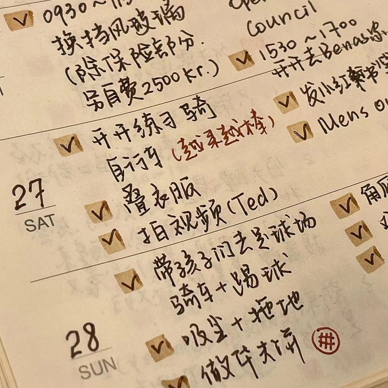 Japan MUJI Notebook Plain Color Monthly Diary Weekly Diary Schedule ...
