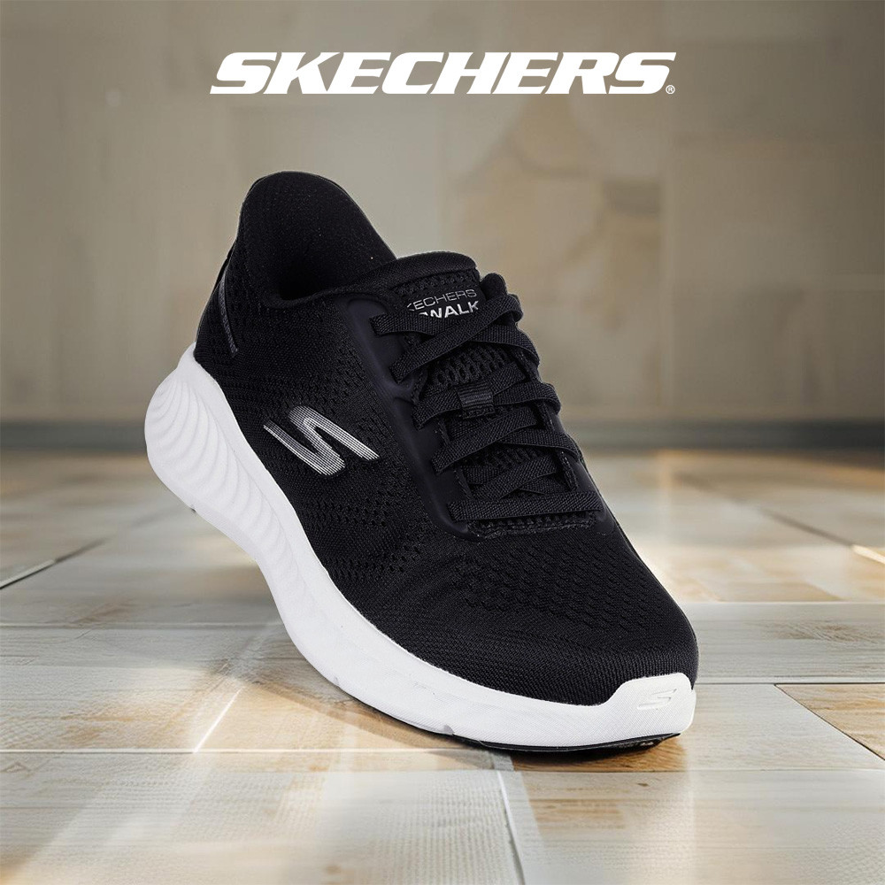 Skechers Women Slip-ins GOwalk Now Khloe Walking Shoes - 125643-BKW Air ...