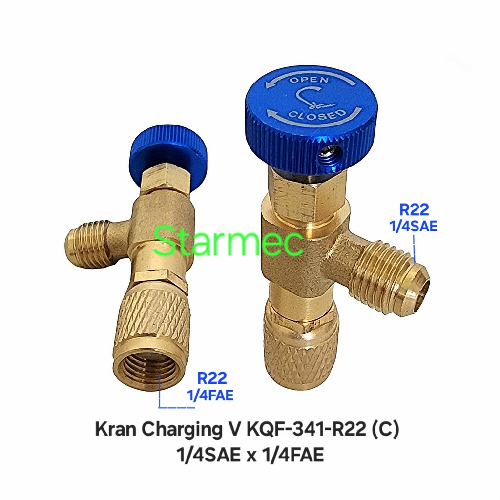 Freon Can Tap Valve Faucet R22 KQF-341-C | Shopee Malaysia