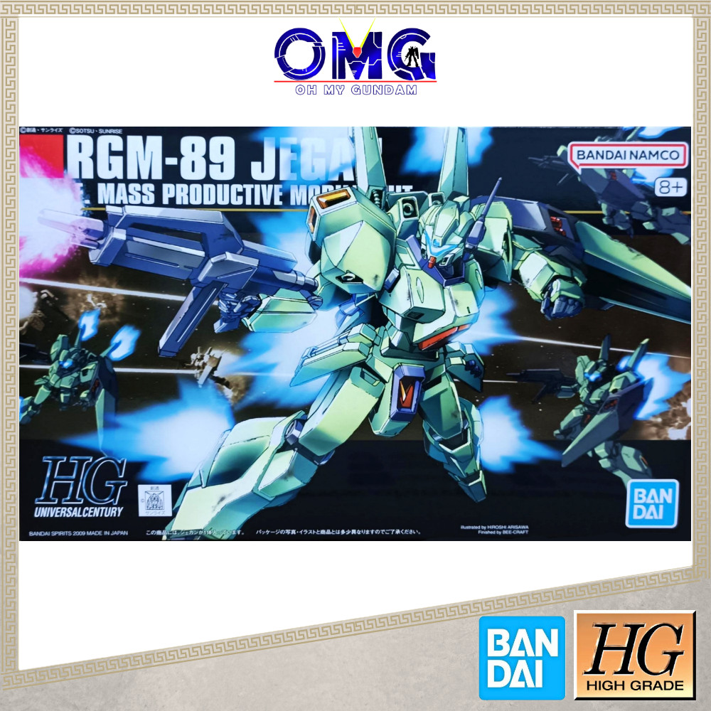 Bandai HGUC 1/144 Jegan Gundam 57398 HG RGM-89 Jegan Universal Century ...