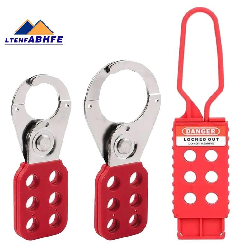 Portable Lock Out Tag Out Hasp Aluminum Alloy