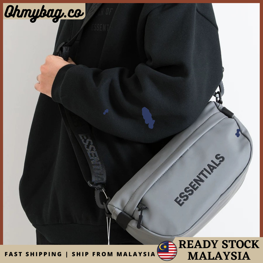 🇲🇾 FOG FEAR OF GOD ESSENTIALS Waterproof Waist Bag Nylon Chest