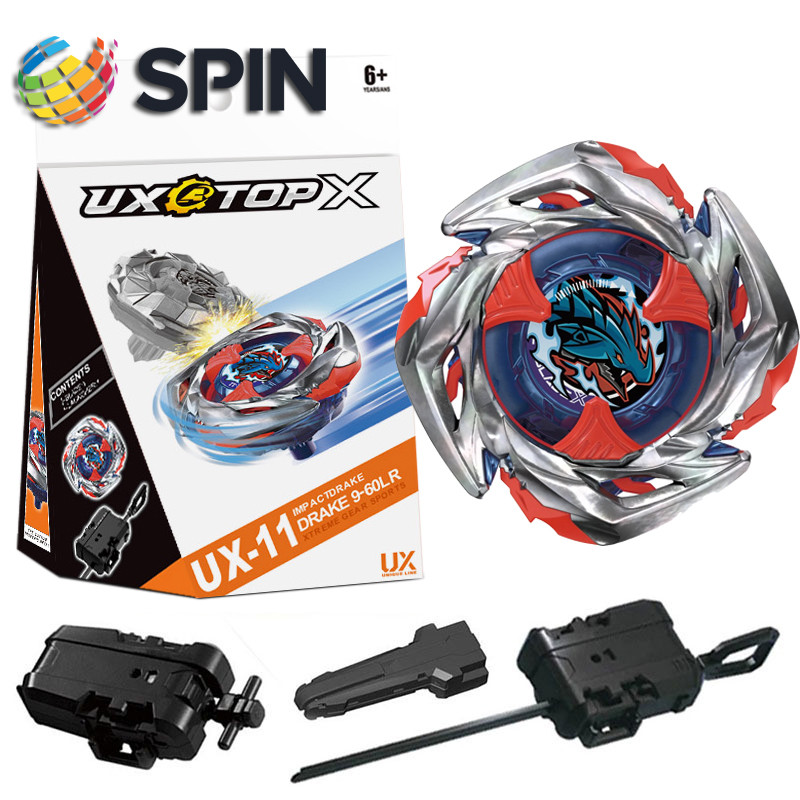 Beyblade X UX-11 Impact Drake Beyblade Xtreme with Launcher Led Grip ...