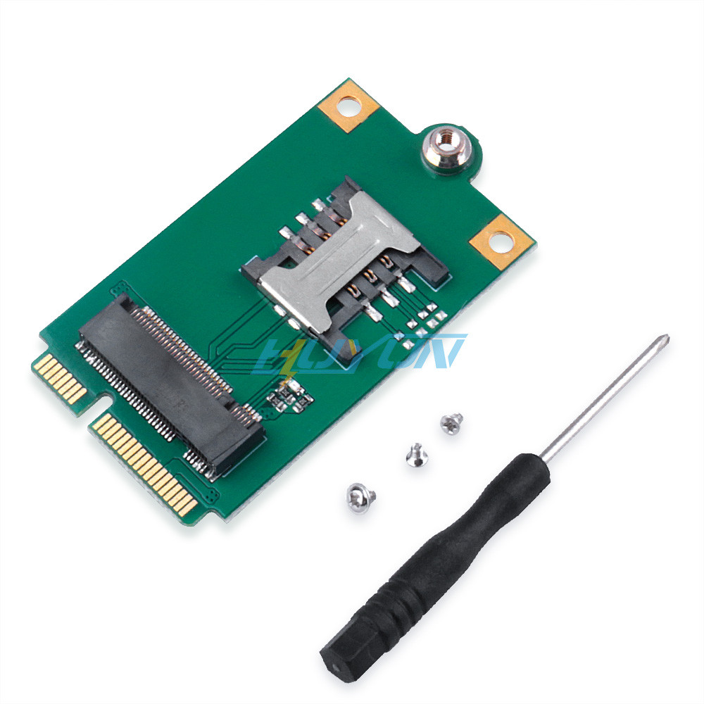 M.2/NGFF 4G 5G Network Card Module to mini pcie Adapter Board with ...