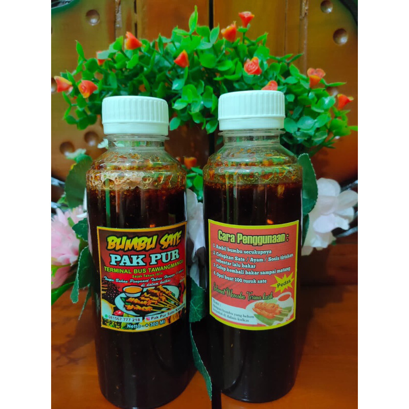 Original solo pak pur tawangmangu satay seasoning | Shopee Malaysia