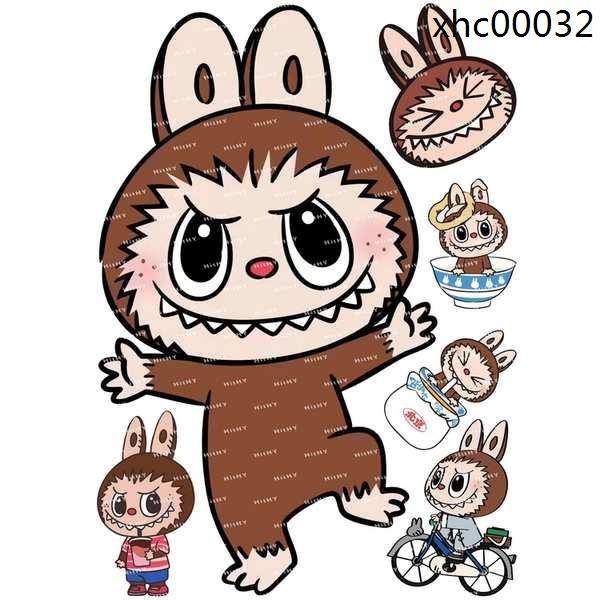 Medium F0432-02labubu Labu Cartoon Cute Computer Notebook Guitar Travel ...