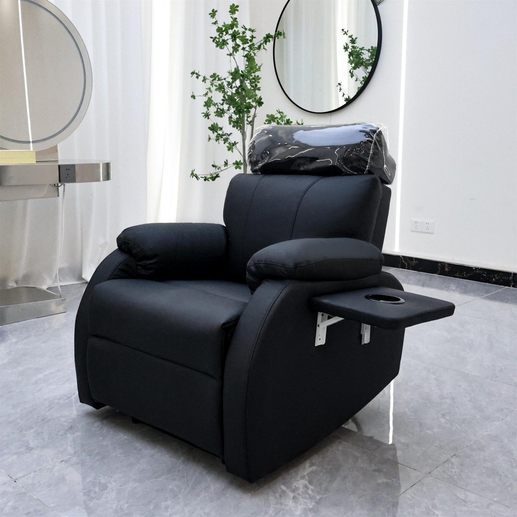 First-Class Space Sofa Capsule Single Recliner Genuine Leather Electric ...