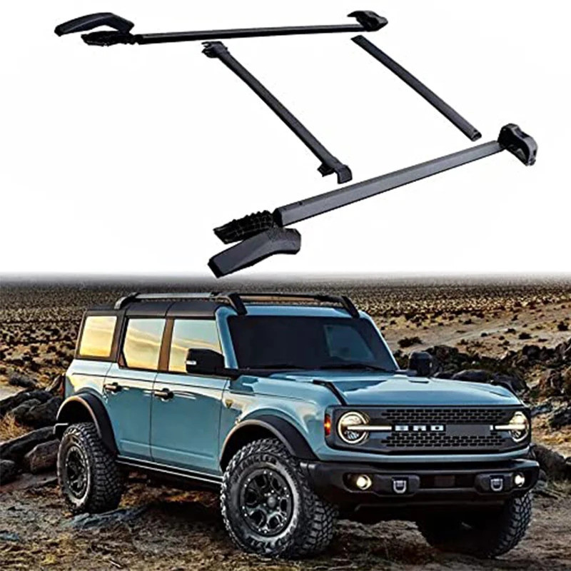 Luggage Rack Roof For Ford Bronco Cross Bars Kit roof rack Side Rails ...