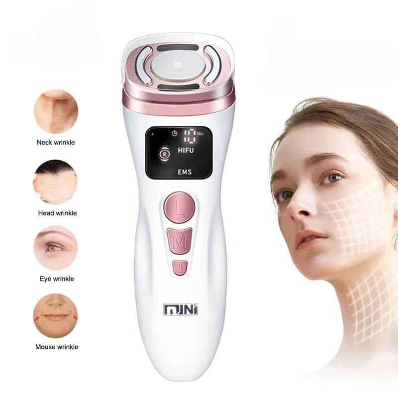 2.0 Mini Hifu EMS Beauty Instrument RF Machine Skin Tightening ...
