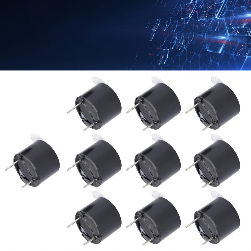 Ffggg Alarm Buzzer Active DC 4‑7V Alarms Sounder 7.6mm Pin Spacing ABS ...