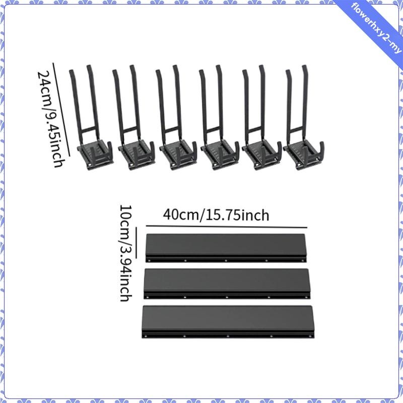 [FlowerhxyaeMY] Garage Garden Tool Organizer Wall Mount Iron Shovel and ...