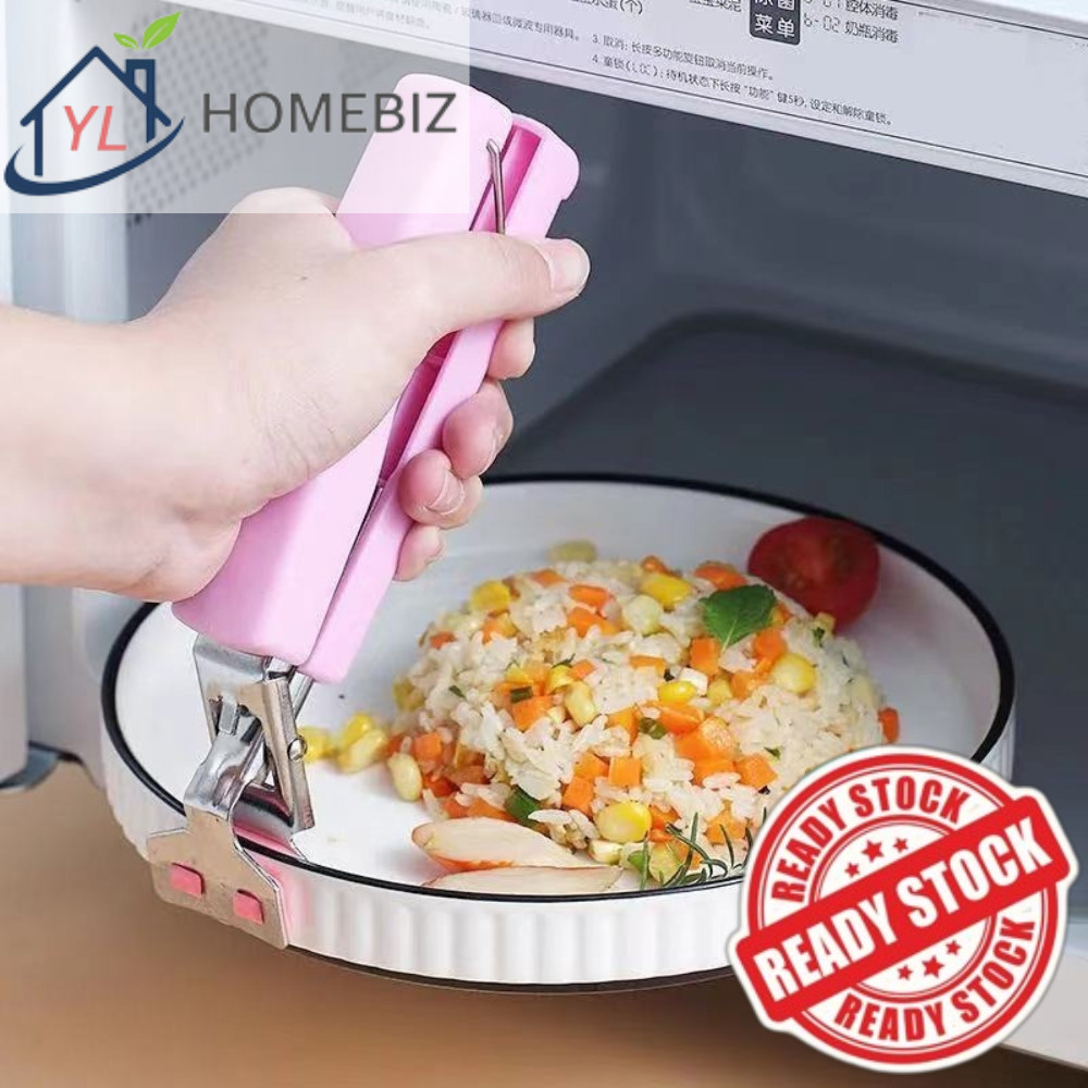 Plate Clip Tong Kitchen Anti-scalding Gripper Hot Dish Plate Bowl Clip ...