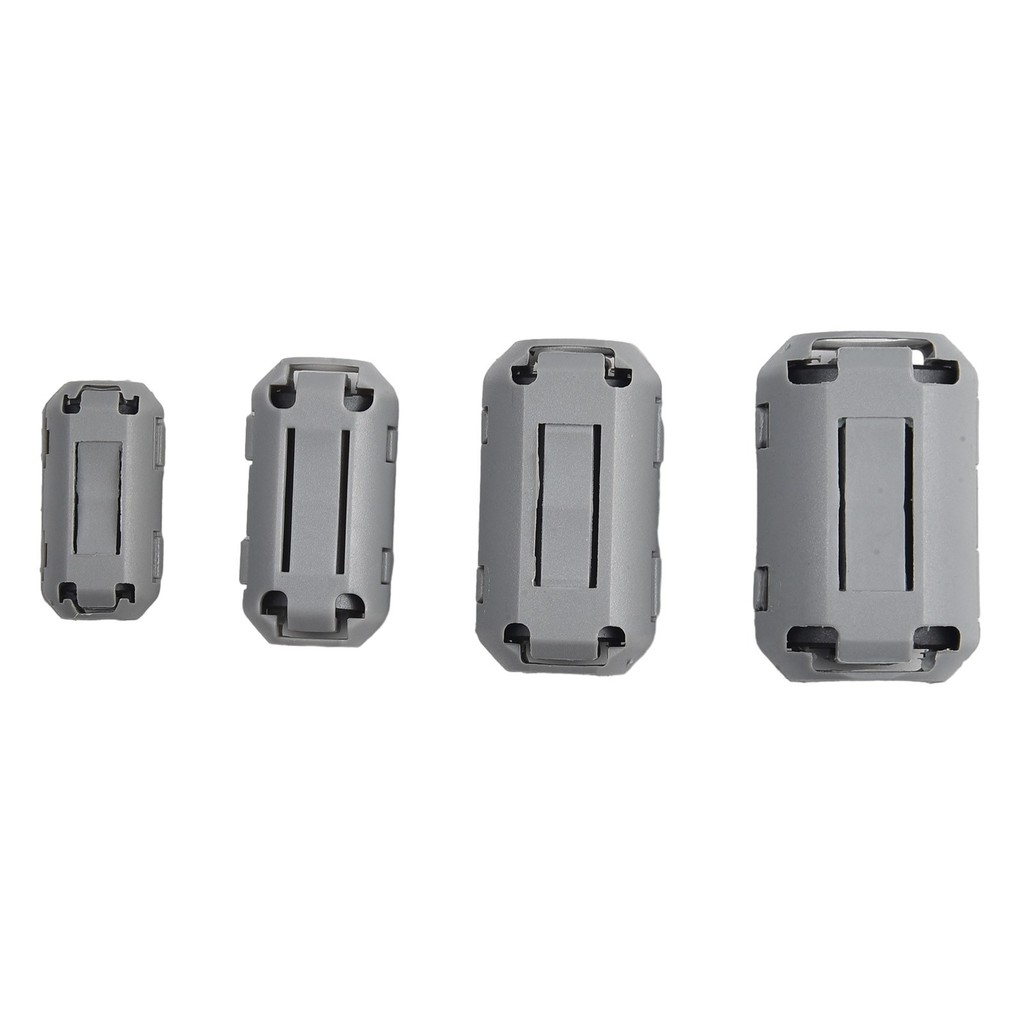 Uxcell 6pcs Ferrite Ring Core RFI EMI Noise Cable Clip For 5mm Diameter Cable Black - View #3