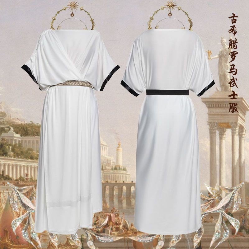 Medieval Retro Robe costume Ancient Greek Style Roman Samurai Prince ...