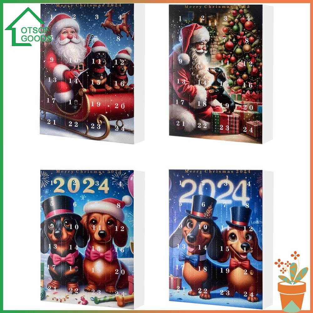 lotsofgoods 2024 Advent Calendar 2025 Dachshund 24 Day Christmas Advent