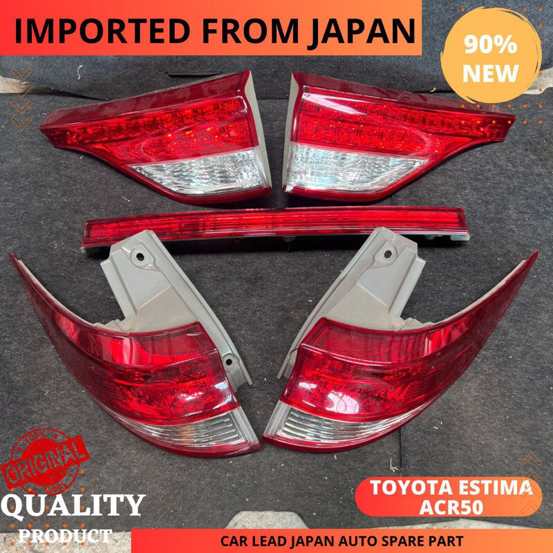 🇯🇵TOYOTA ESTIMA ACR50 GSR50 REAR LAMP WHOLE SET IMPORTED FROM JAPAN ...