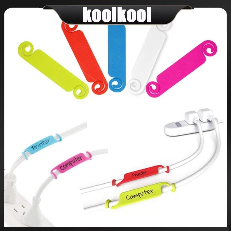 Kool Wire Cable Tie Marker Marking Organizers Tags Management Tool ...