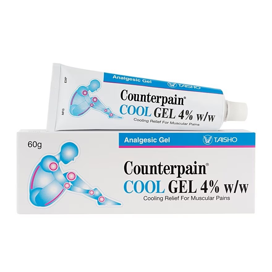Counterpain Analgesic Gel Cool Gel 4% W/W (60g) | Shopee Malaysia