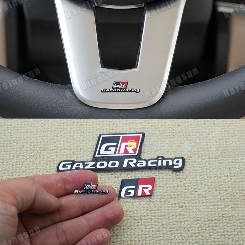 Suitable for Toyota GR Car Sticker Gazoo Racing Metal Car Logo GR SPORT ...