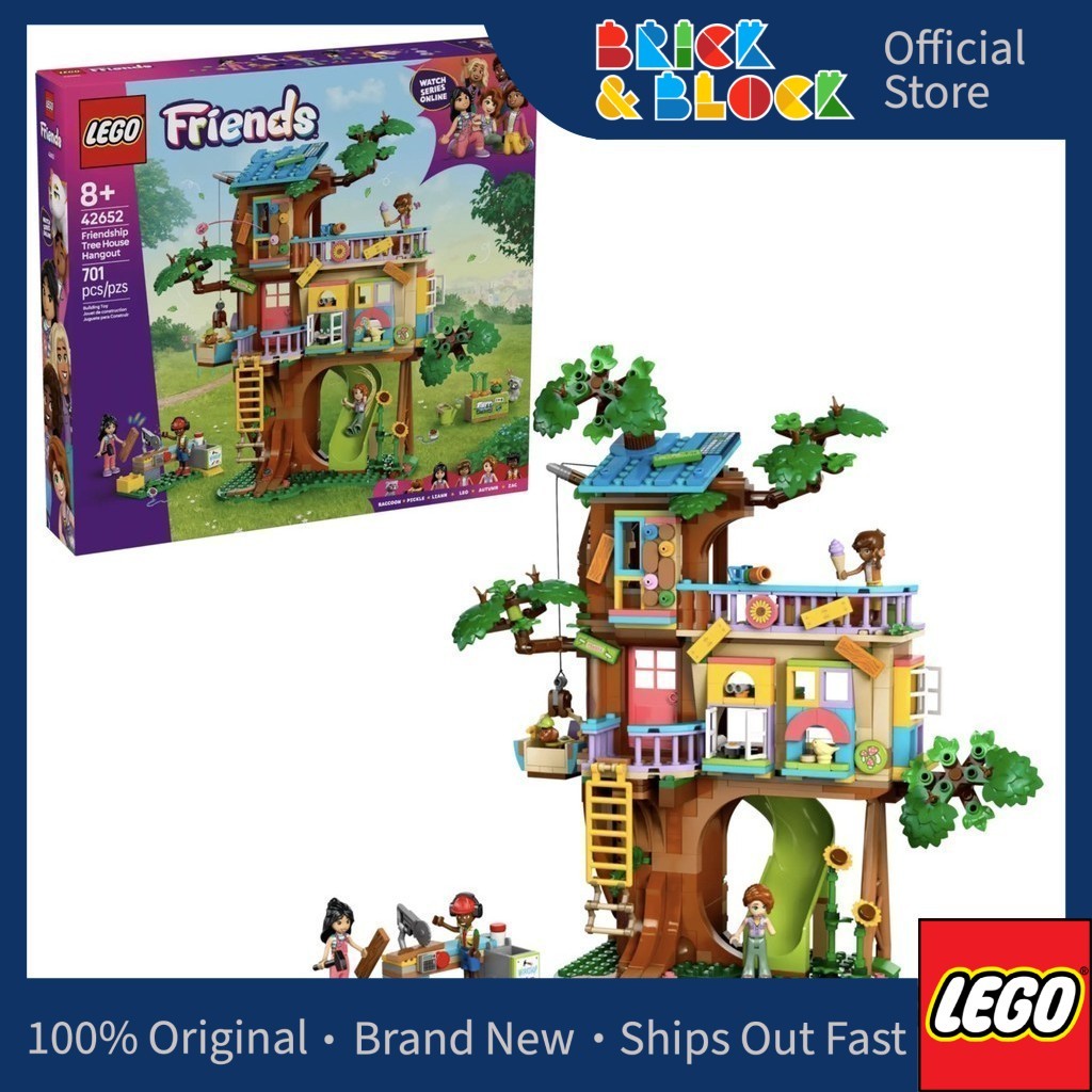 LEGO 42652 Friendship Tree House Hangout | LEGO Friends | Shopee Malaysia