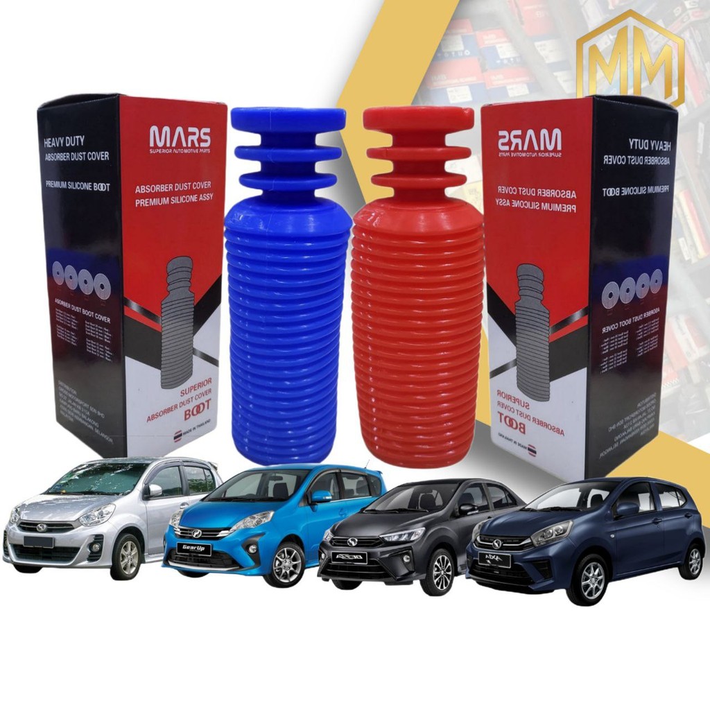 ABSORBER DUST COVER BOOT FRONT SILICONE PERODUA MYVI VIVA ALZA AXIA ...