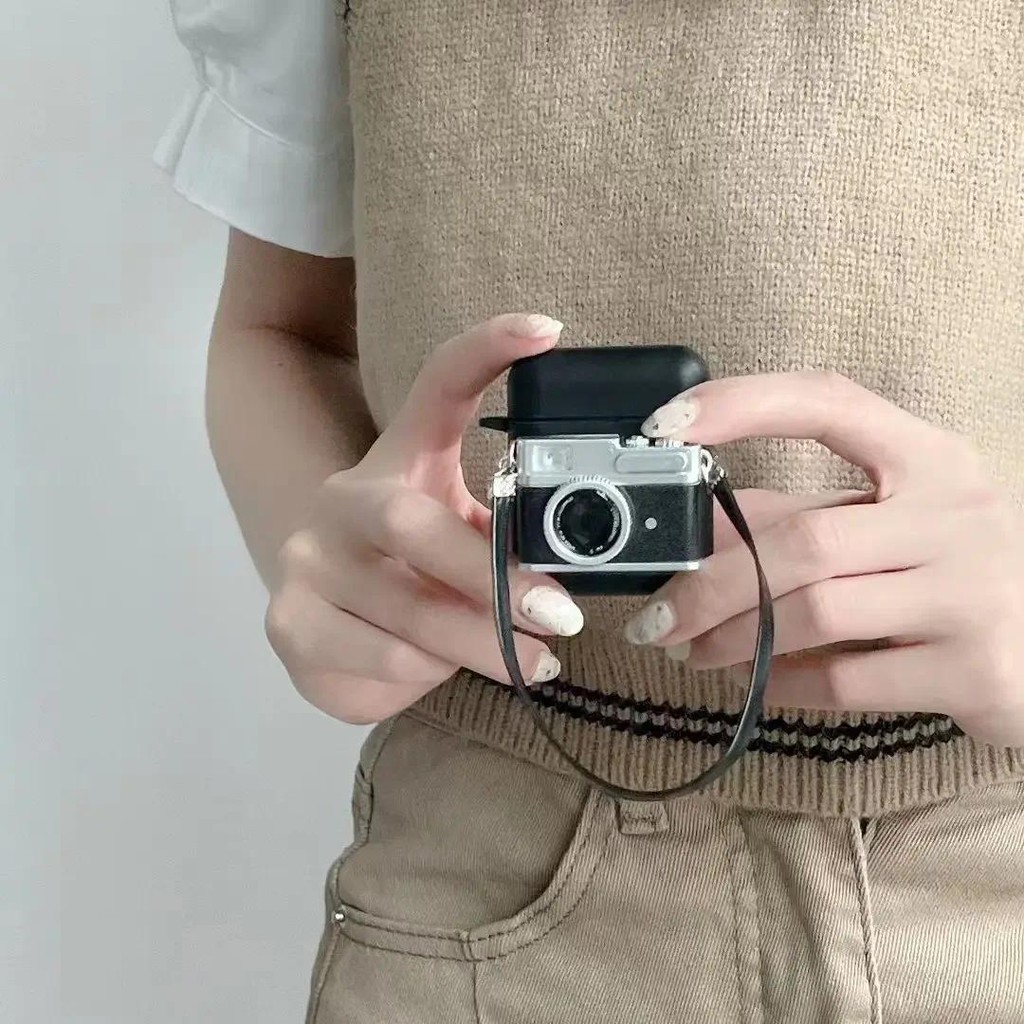 For 17cm Labubu Accessory Miniature Digital SLR Camera Have Buttons Can ...