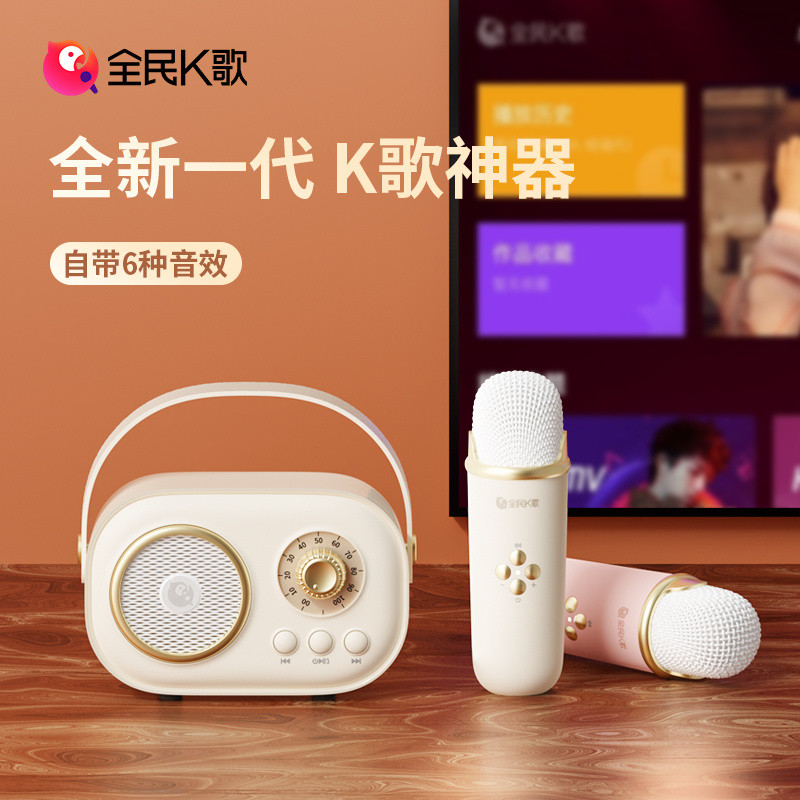 National K Song MZ12 Karaoke Singing Family KTV Audio Mini Set Children ...