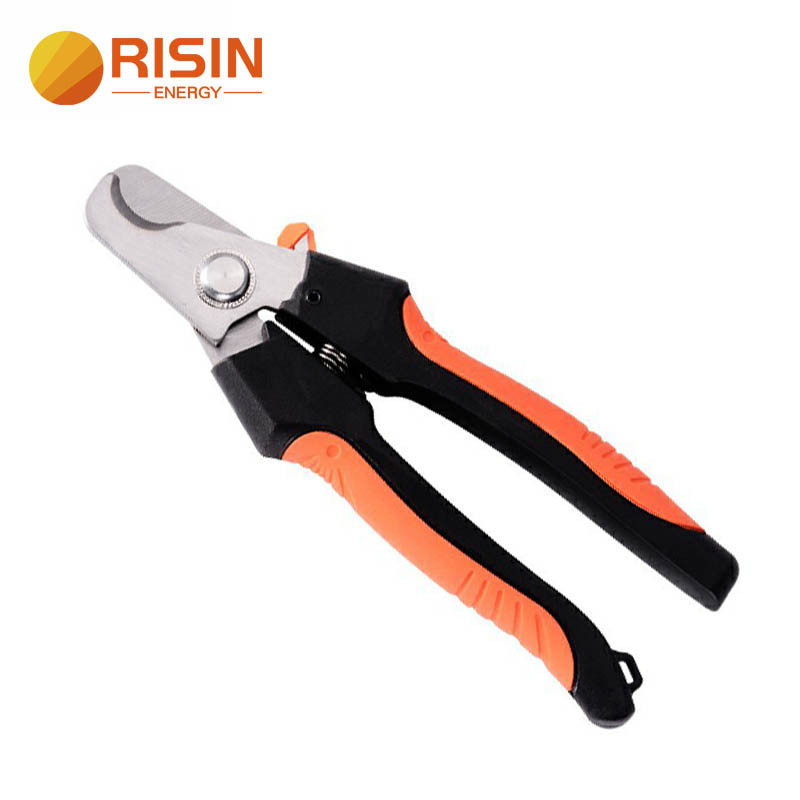 Solar Crimping Tool MC4 Crimper Wire cutter with PV Connect Solar Cable ...