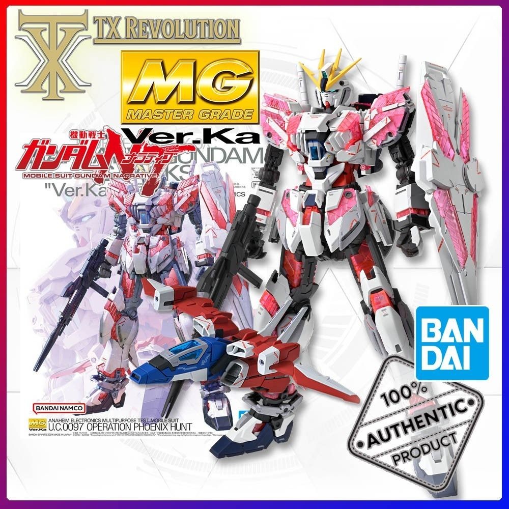 Review of MG 1/100 Narrative Gundam Ver. K.A kit
