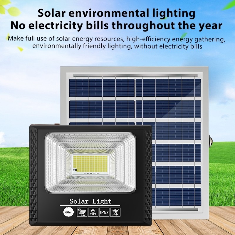 Solar Lamp Outdoor LED Light Remote Control Waterproof For Garden ...