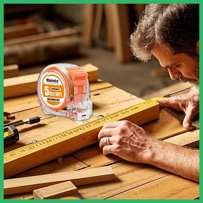 Metric Measuring Tape 16 FT Inch Metric Scale Tape Professional ...