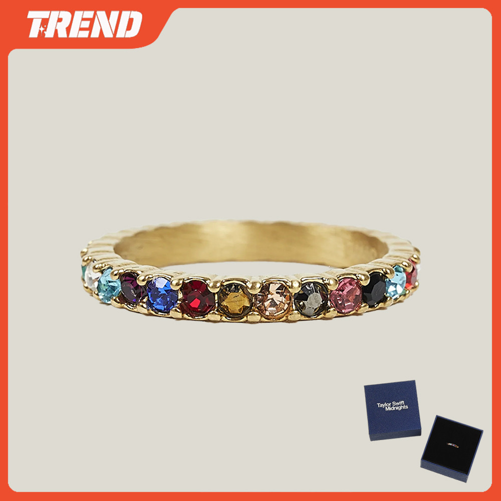 TAYLOR SWIFT MERCH BEJEWELED RING WITH BOX MEN'S AND WOMEN'S FASHION ...