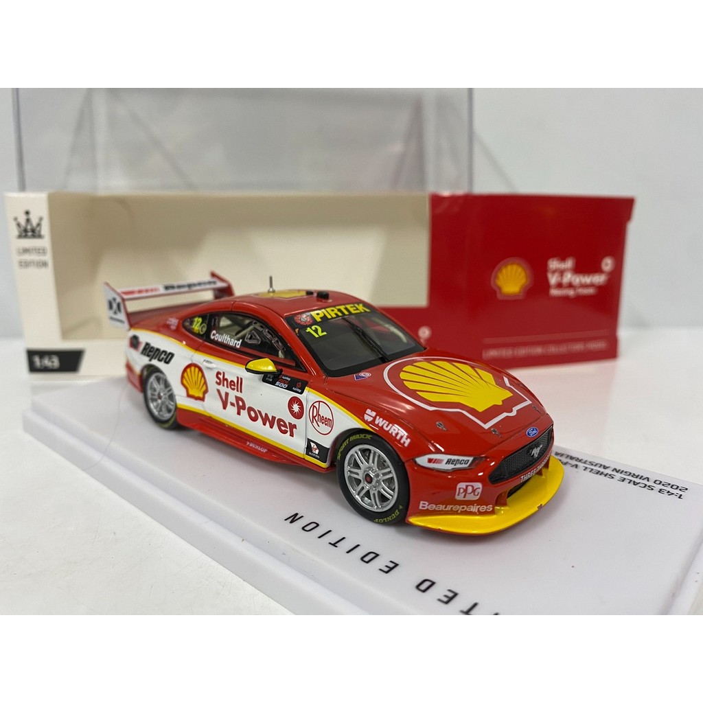 [Ready Stock] Authentic 1/43 Ford Mustang No. 12 Shell Model Car Real ...