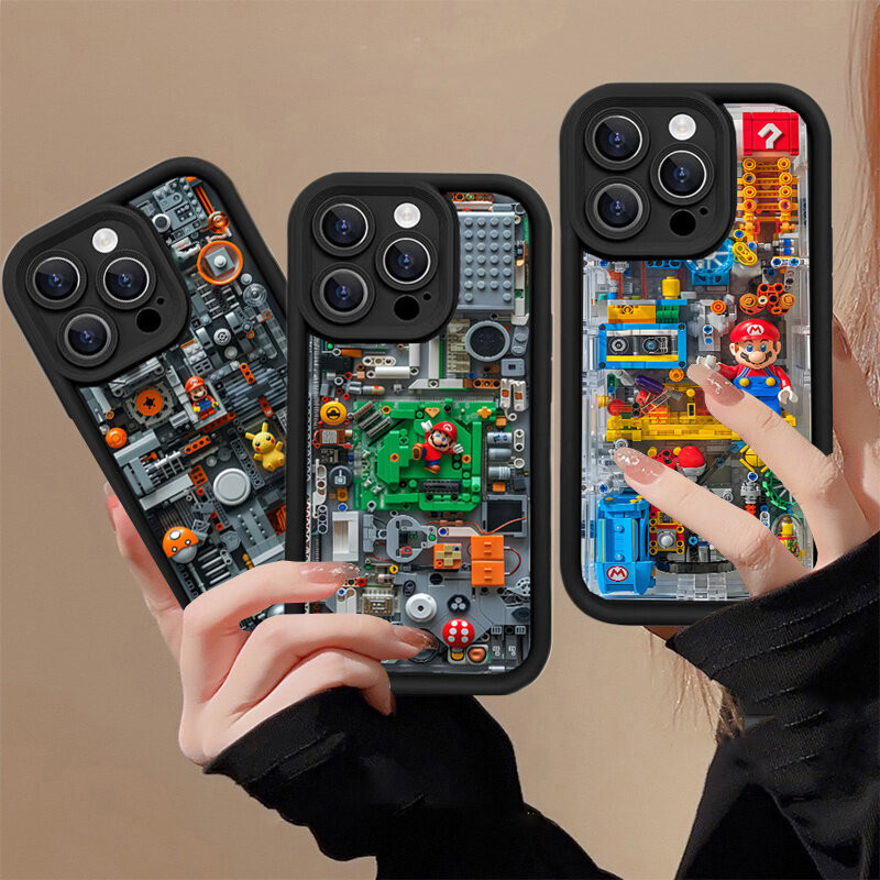 Building Blocks Super Mario Case For Realme 6i 5i 5 7i 5s 8i 7 8 9 11 ...