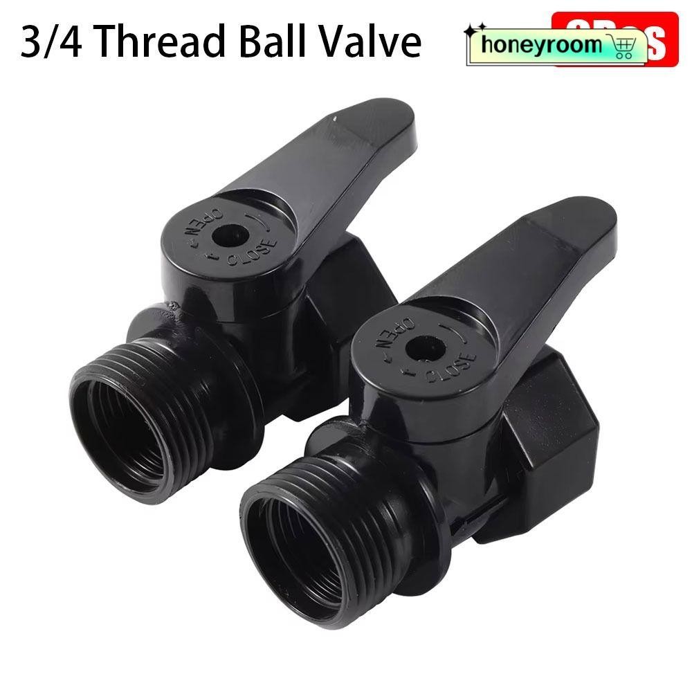 HONEYROOM 6Pcs 3/4 Thread Valve Adapter, Hose Connector Water ...