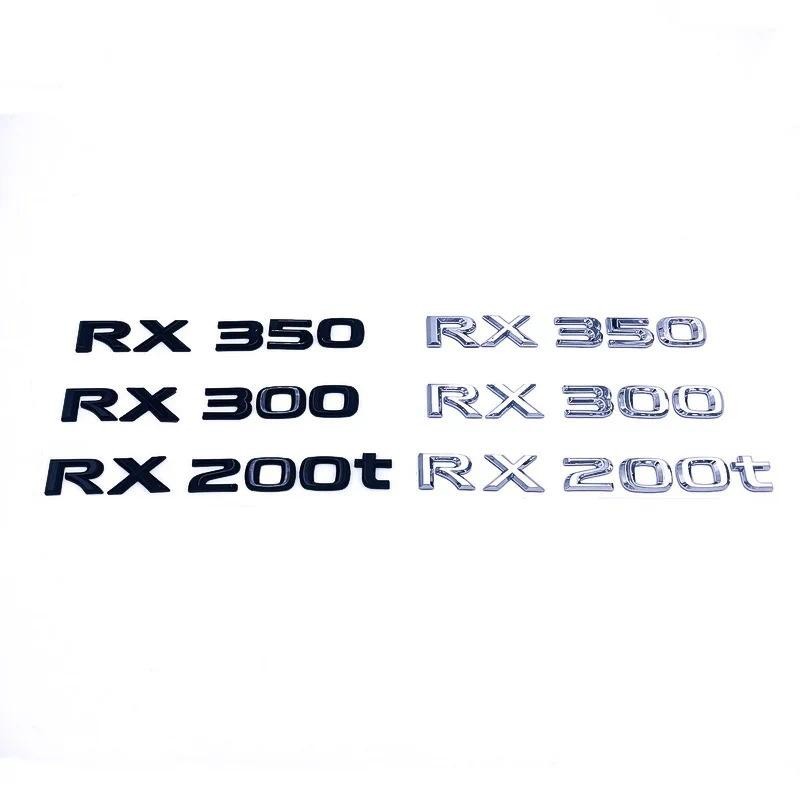 Car Trunk ABS Chrome Gloss Black Letters Logos Badge Emblem Decals ...