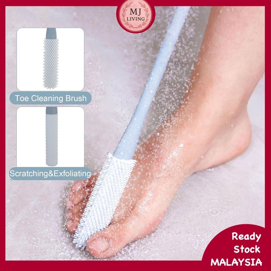 Toe Cleaning Brush Foot Scrubner Exfoliating Foot Crack Relief Scrubber ...