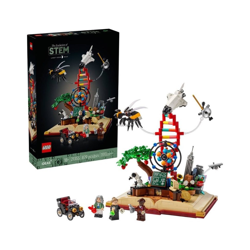 LEGO 21355 IDEAS The Evolution of STEM Building Set (879 Pieces ...