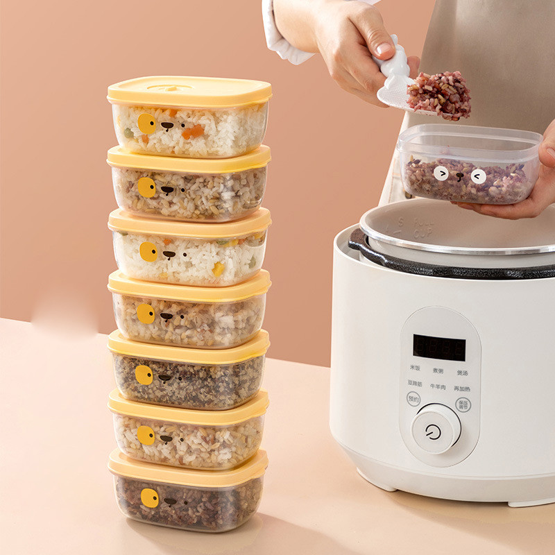 [Mang] Refrigerator Coarse Grain Rice Sub Packaged Box Portable Sealed ...