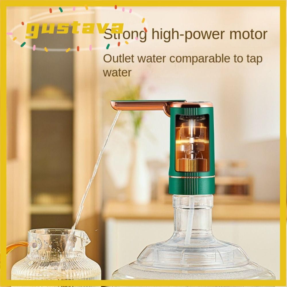 GUSTAVA Water Dispenser Pump, Foldable USB Charging Drinking Water ...
