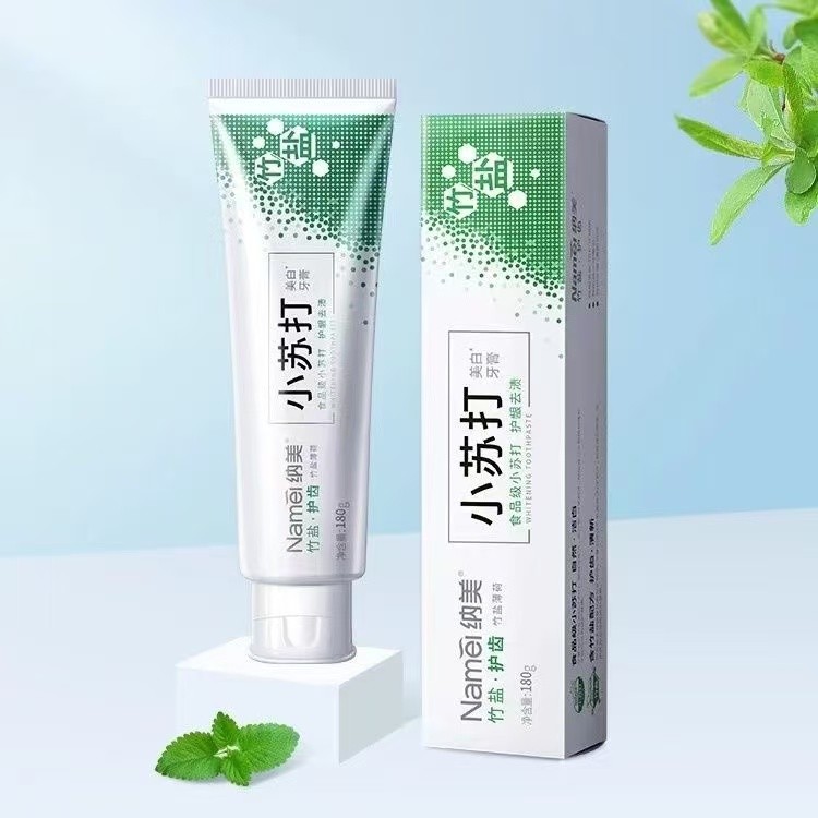 [Official Authentic] 【官方正品】toothpaste 牙膏 益生菌小苏打牙膏美白清新口气减轻牙渍美齿去黄薄荷口味便携去渍 ...